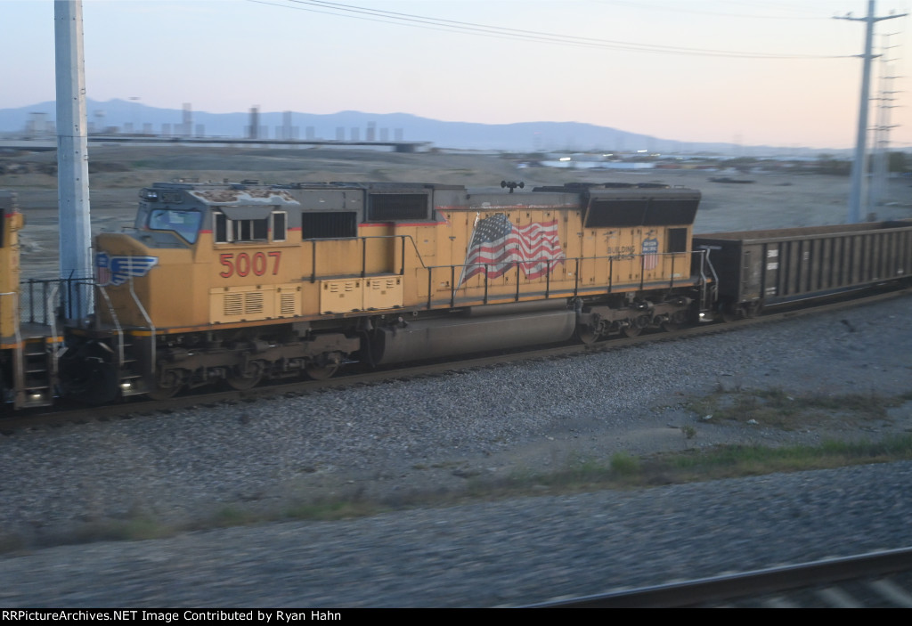 UP 5007 in Kaiser Yard